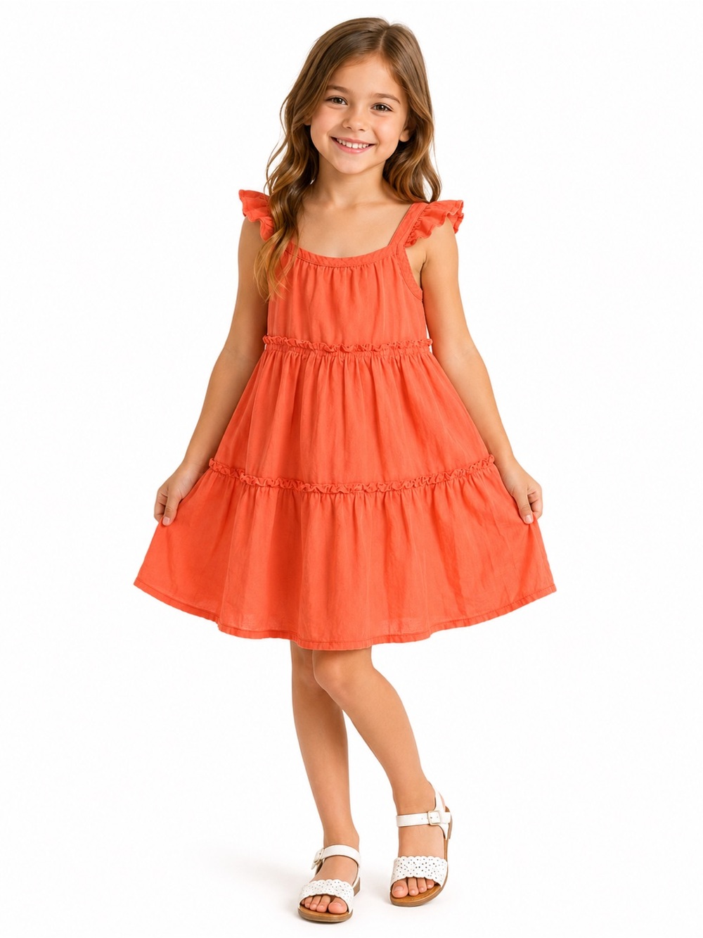 Tommy Bahama Girls Tiered Sundress | Size 7